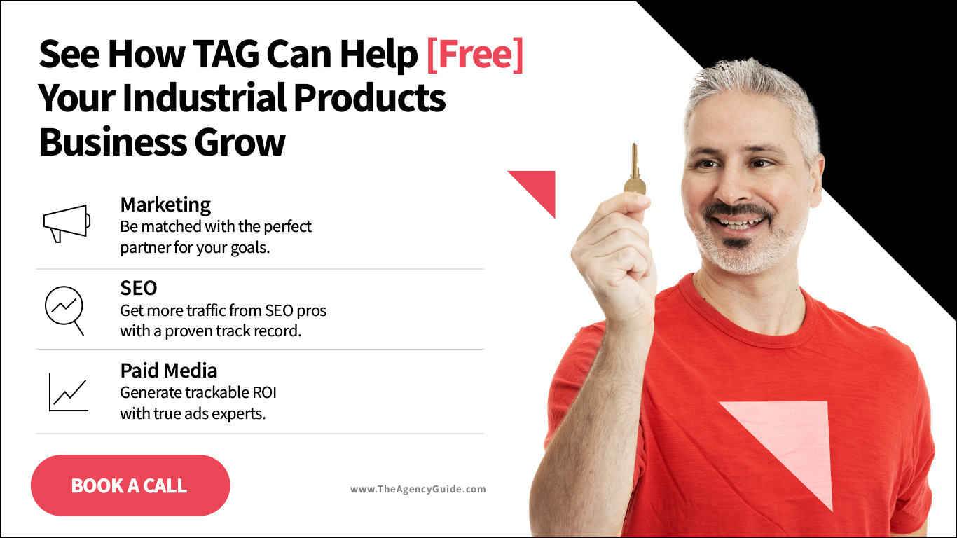 see how TAG can help your industrial products business grow 2